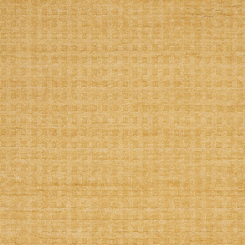 5' X 8' Gold Wool Area Rug