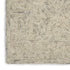 8' X 12' Beige and Gray Wool Abstract Geometric Area Rug