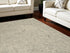 8' X 12' Beige and Gray Wool Abstract Geometric Area Rug