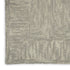 8' X 12' Gray Wool Geometric Area Rug