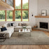 8' X 12' Gray Wool Geometric Area Rug