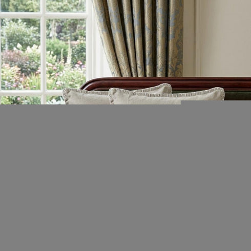 Set of Two Light Gray Cotton Throw Pillow