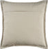 Set of Two Light Gray Cotton Throw Pillow