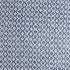 Set of Two Blue Chevron Cotton Throw Pillows
