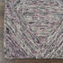 8' X 11' Ivory Black and Gray Wool Geometric Area Rug