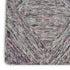 8' X 11' Ivory Black and Gray Wool Geometric Area Rug