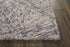 8' X 11' Ivory Black and Gray Wool Geometric Area Rug