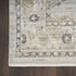 9' X 11' Beige And Ivory Floral Distressed Area Rug