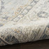 9' X 11' Beige And Ivory Floral Distressed Area Rug