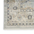 9' X 11' Beige And Ivory Floral Distressed Area Rug