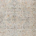 8' X 10' Light Gray Black And Yellow Floral Distressed Area Rug
