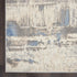 8' X 10' Beige And Gray Abstract Area Rug
