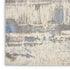 8' X 10' Beige And Gray Abstract Area Rug