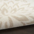 8' X 10' Beige And Ivory Floral Area Rug