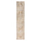8' Beige And Brown Geometric Runner Rug