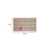 17" X 29" Gray and Pink Coir Heart and Stripe Outdoor Door Mat