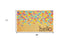 17" X 29" Natural Blue and Yellow Coir Heart Outdoor Valentine's Day Door Mat