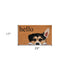17" X 29" Natural Black and Brown Coir Welch Corgi Hello Outdoor Door Mat