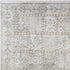 8' X 10' Ivory Oriental Distressed Area Rug With Fringe