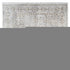 8' X 10' Ivory Oriental Distressed Area Rug With Fringe
