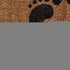 18" X 30" Brown and Black Coir Wipe Your Paws Outdoor Door Mat