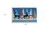 18" X 30" Blue Coir Deer Seasons Greetings Outdoor Holiday Door Mat