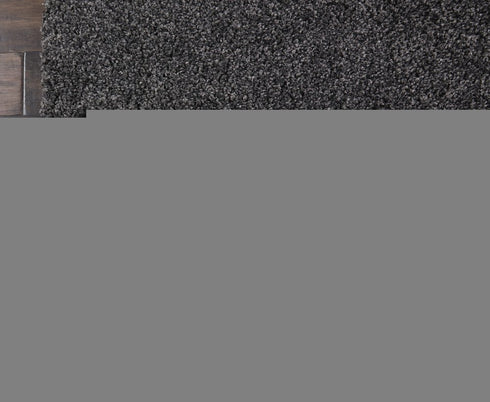 7' X 10' Gray Shag Area Rug