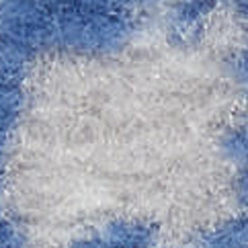 8' X 10' Ivory and Blue Abstract Distressed Area Rug