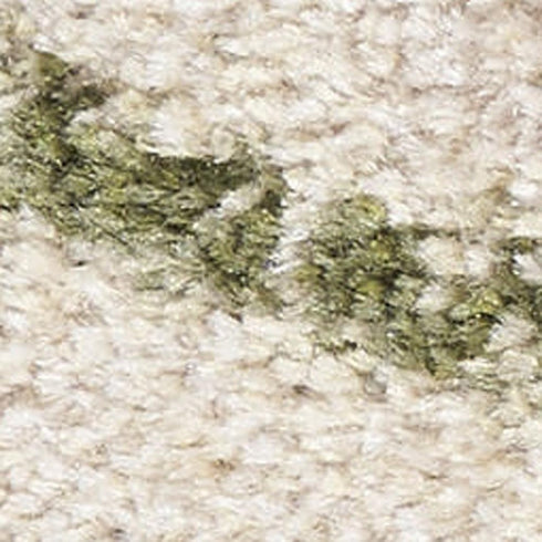 8' X 10' Green Abstract Area Rug
