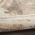 8' X 10' Beige Abstract Area Rug