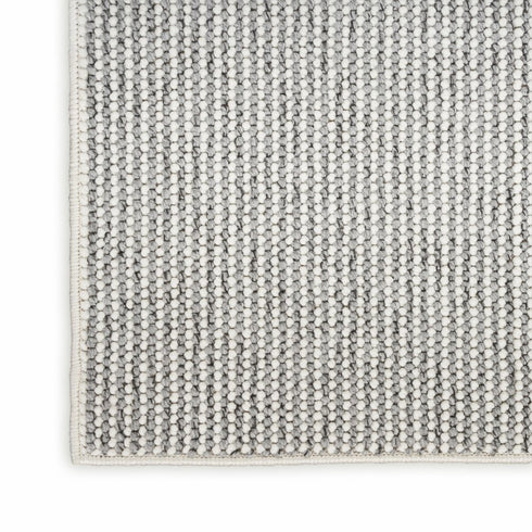 6' X 9' Ivory And Gray Abstract Area Rug