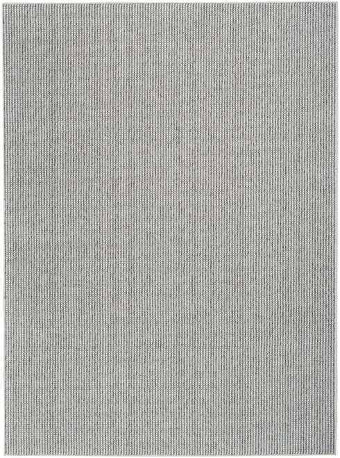 6' X 9' Ivory And Gray Abstract Area Rug
