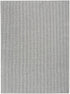 6' X 9' Ivory And Gray Abstract Area Rug