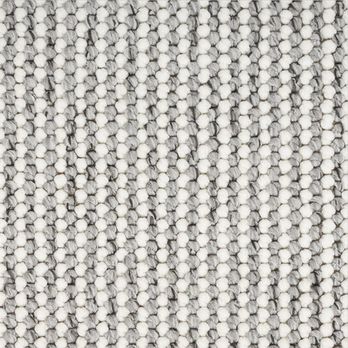 6' X 9' Ivory And Gray Abstract Area Rug