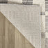 8' X 11' Gray and Beige Moroccan Distressed Area Rug