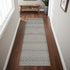 8' X 11' Gray and Beige Moroccan Distressed Area Rug