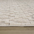 5' X 8' Cream and Beige Moroccan Area Rug