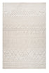 8' X 11' Gray and Beige Abstract Distressed Area Rug