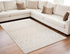 8' X 11' Gray and Beige Abstract Distressed Area Rug