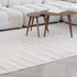 5' X 8' Cream and Beige Abstract Area Rug