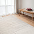 5' X 8' Gray and Beige Geometric Distressed Area Rug