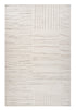 8' X 11' Gray and Beige Geometric Distressed Area Rug
