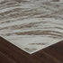 8' X 11' Beige and Brown Abstract Distressed Area Rug