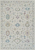 8' X 11' Cream and Beige Abstract Distressed Area Rug