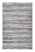 8' X 11' Blue and Gray Abstract Distressed Area Rug