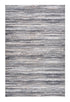 8' X 11' Blue and Gray Abstract Distressed Area Rug