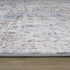 8' X 11' Blue and Gray Abstract Distressed Area Rug