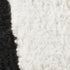 8' X 11' Cream and Black Abstract Distressed Area Rug