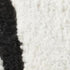 8' X 11' Cream and Black Abstract Distressed Area Rug