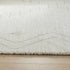 8' X 11' Cream and Beige Abstract Distressed Area Rug